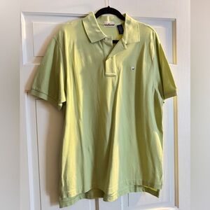 Cotton Brothers Men’s Short Sleeve Green Cotton Shirt Size L